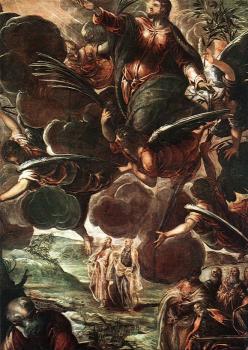 Jacopo Robusti Tintoretto : The Ascension detail